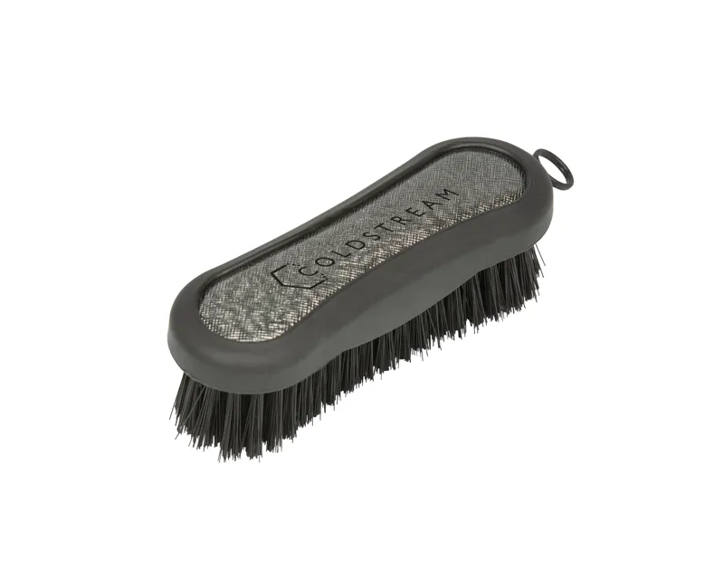 Coldstream Shine Face Brush - Black/Silver 
